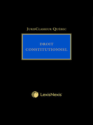 cover image of JCQ - Droit constitutionnel